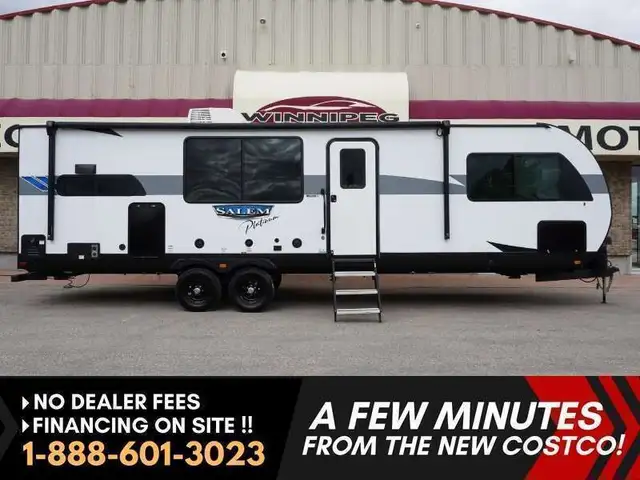 2024 Forest River Salem Platinum Rear Kitchen Panoramic Windows