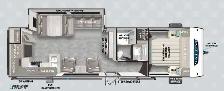 2024 Forest River Salem Platinum Rear Kitchen Panoramic Windows - Photo 2