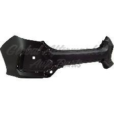 Honda Civic Hatchback 2017-2019 Bumper Rear Primed Exclude Type - Photo 2
