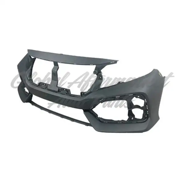 Honda Civic Hatchback 2020-2021 Bumper Front Primed Black