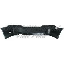 Honda Civic Coupe 2004-2005 Bumper Rear Primed - Photo 2