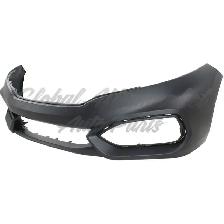 Honda Civic Coupe 2014-2015 Bumper Front Exclude Si Primed