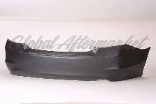 Honda Accord Sedan 2008-2012 Bumper Rear Primed 4cyl