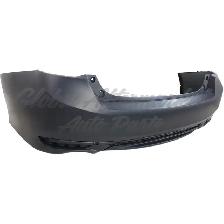 Honda Accord Sedan 2016-2017 Bumper Rear Primed W/Dual Exhaust - Photo 2