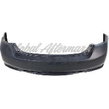 Honda Accord Sedan 2016-2017 Bumper Rear Primed W/Dual Exhaust - Photo 4