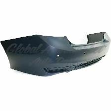 Honda Accord Sedan 2016-2017 Bumper Rear Primed V6 Touring - Photo 3