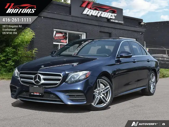 2018 Mercedes-Benz E-Class E 300 4MATIC Sedan | AMG PKG | NO ACC