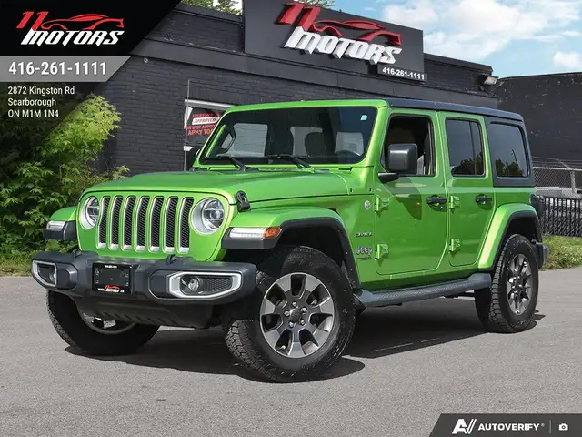 2019 Jeep WRANGLER UNLIMITED Sahara 4x4 | LOADED