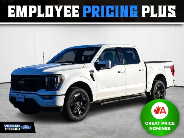 2022 Ford F 150 Lariat 502A FX4 Sport w. Black Appearance Loaded