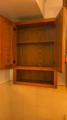 Armoire à pharmacie en chêne avec tablettes - Photo 2
