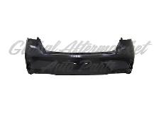 Hyundai Sonata Hybrid 2019 Bumper Rear Primed Without Sensor