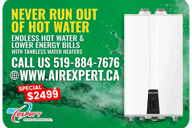 WATER HEATER WATER HEATER TANKLESS WATER HEATER INSTALLED