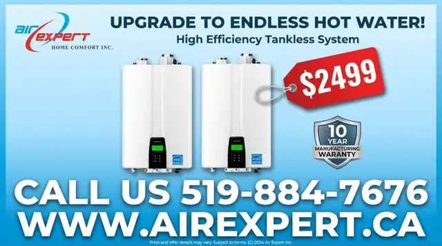 WATER HEATER WATER HEATER TANKLESS WATER HEATER INSTALLED