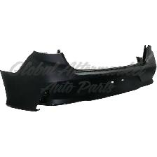 Hyundai Sonata 2018-2019 Bumper Rear Primed Without Sensor