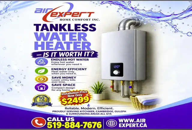WATER HEATER WATER HEATER TANKLESS WATER HEATER INSTALLED