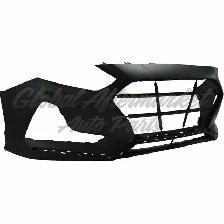 Hyundai Sonata 2018-2019 Bumper Front Primed Except - Photo 3