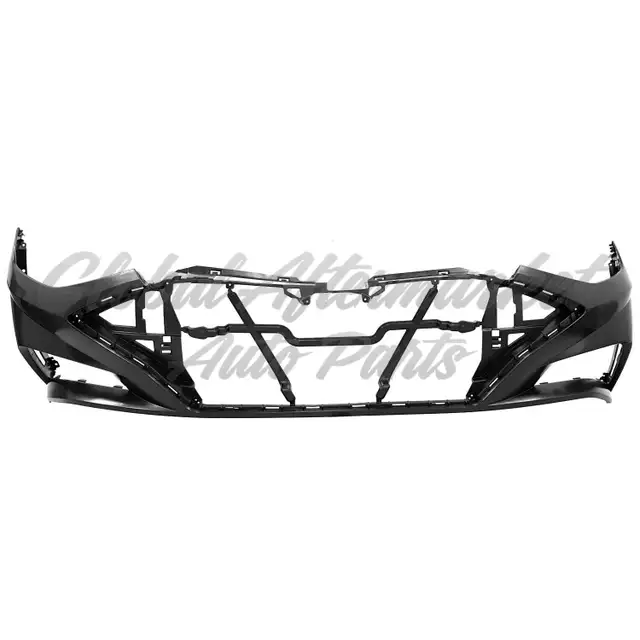 Hyundai Sonata 2020-2023 Bumper Front Primed Without Sensor