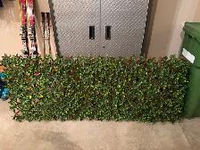 Set of 3 Expandable Green Faux Foliage Trellis/Privacy Screen - Photo 3