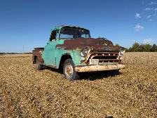 1957 Chevy shortbox stepside 1/2 ton