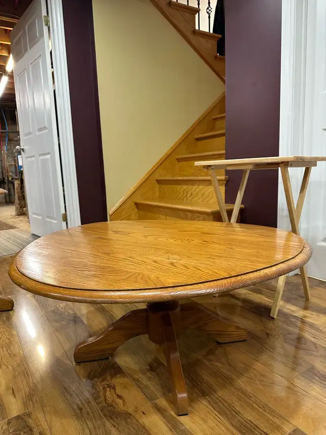 Coffee & Side TABLES - OAK - hardwood