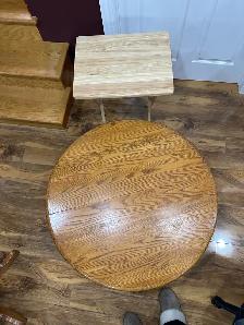 Coffee & Side TABLES - OAK - hardwood - Photo 2
