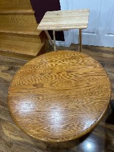 Coffee & Side TABLES - OAK - hardwood - Photo 3