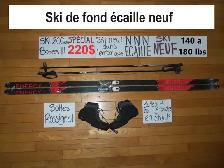 Équipements ski de fond écaille SKI NEUF 200 205 cm