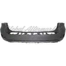 Hyundai Santa Fe 2007-2009 Bumper Rear Primed - Photo 2