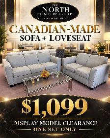 canadian made sofa set on sale ‼️‼️