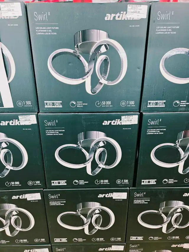 Plafonnier LED Artika Swirl
