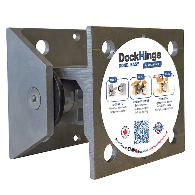 The Revolutionary DockHinge PAY CASH WE EAT THE HST.DockHingeD