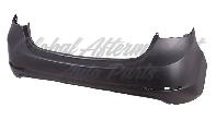 Hyundai Elantra Sedan 2014-2016 Bumper Rear Primed Usa Built