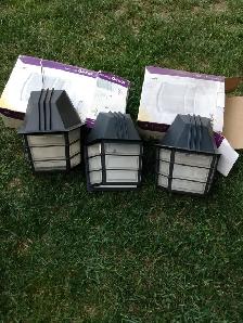 5 LUMINAIRES EXTERIEUR ELECT.