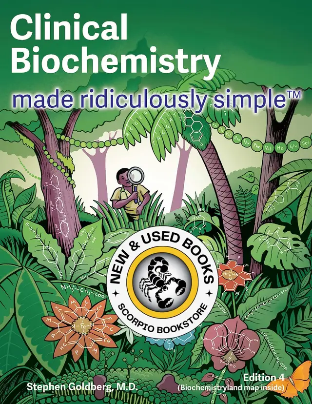 Clinical Biochemistry Made Ridiculously Simple 4E 9781935660781