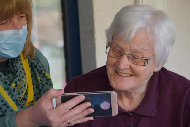 Caregiver for older people