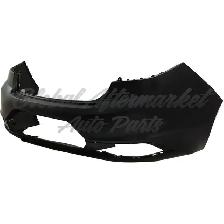Hyundai Elantra Sedan 2019-2020 Bumper Rear Primed Without - Photo 3