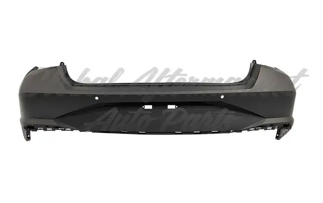 Hyundai Elantra Sedan 2021-2023 Bumper Rear Primed With Sensor