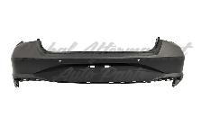 Hyundai Elantra Sedan 2021-2023 Bumper Rear Primed With Sensor