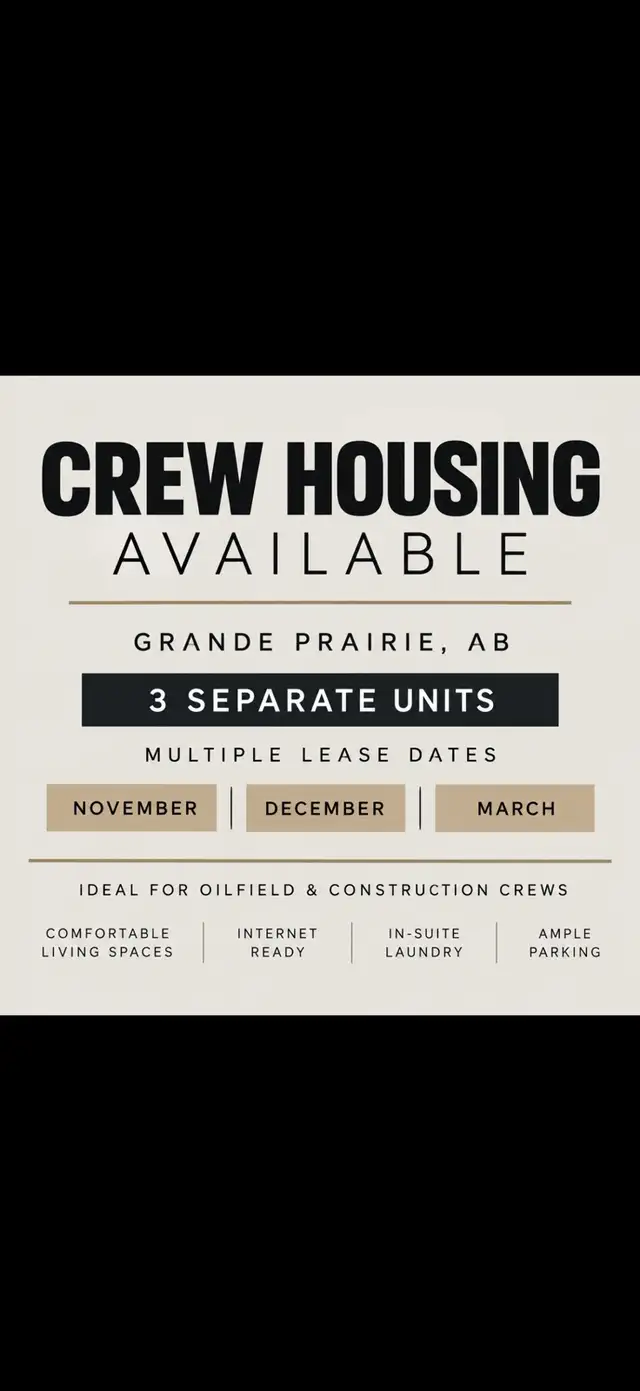 crew housing