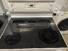Cuisinière blanche vitrocéramique GE - Photo 2