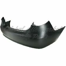 Hyundai Elantra Sedan 2007-2010 Bumper Rear Primed - Photo 2