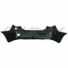 Hyundai Elantra Sedan 2007-2010 Bumper Rear Primed - Photo 4