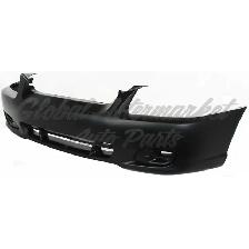 Hyundai Accent Sedan 2000-2002 Bumper Front Primed Without Fog - Photo 2