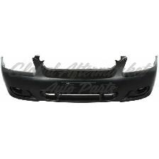 Hyundai Accent Sedan 2000-2002 Bumper Front Primed Without Fog - Photo 4