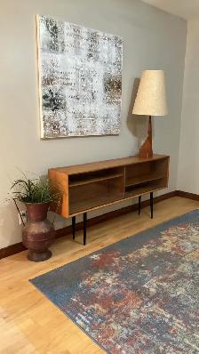 Mid century. TEAK TECK. Vitrine, buffet, bar, bibliothèque, meub - Photo 3