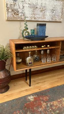 Mid century. TEAK TECK. Vitrine, buffet, bar, bibliothèque, meub - Photo 7