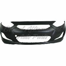 Hyundai Accent Sedan 2012-2013 Bumper Front Primed - Photo 2