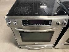 Cuisinière inox encastrable vitro convection Kitchen Aid