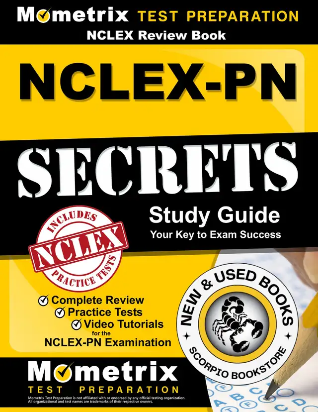 NCLEX Review Book NCLEX-PN Secrets Study Guide 2E 9781516705757