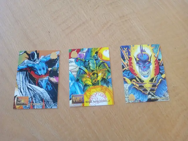 Carte Fleer 1994 Marvel Universe 3 cartes 38-36-141 (230926-049)